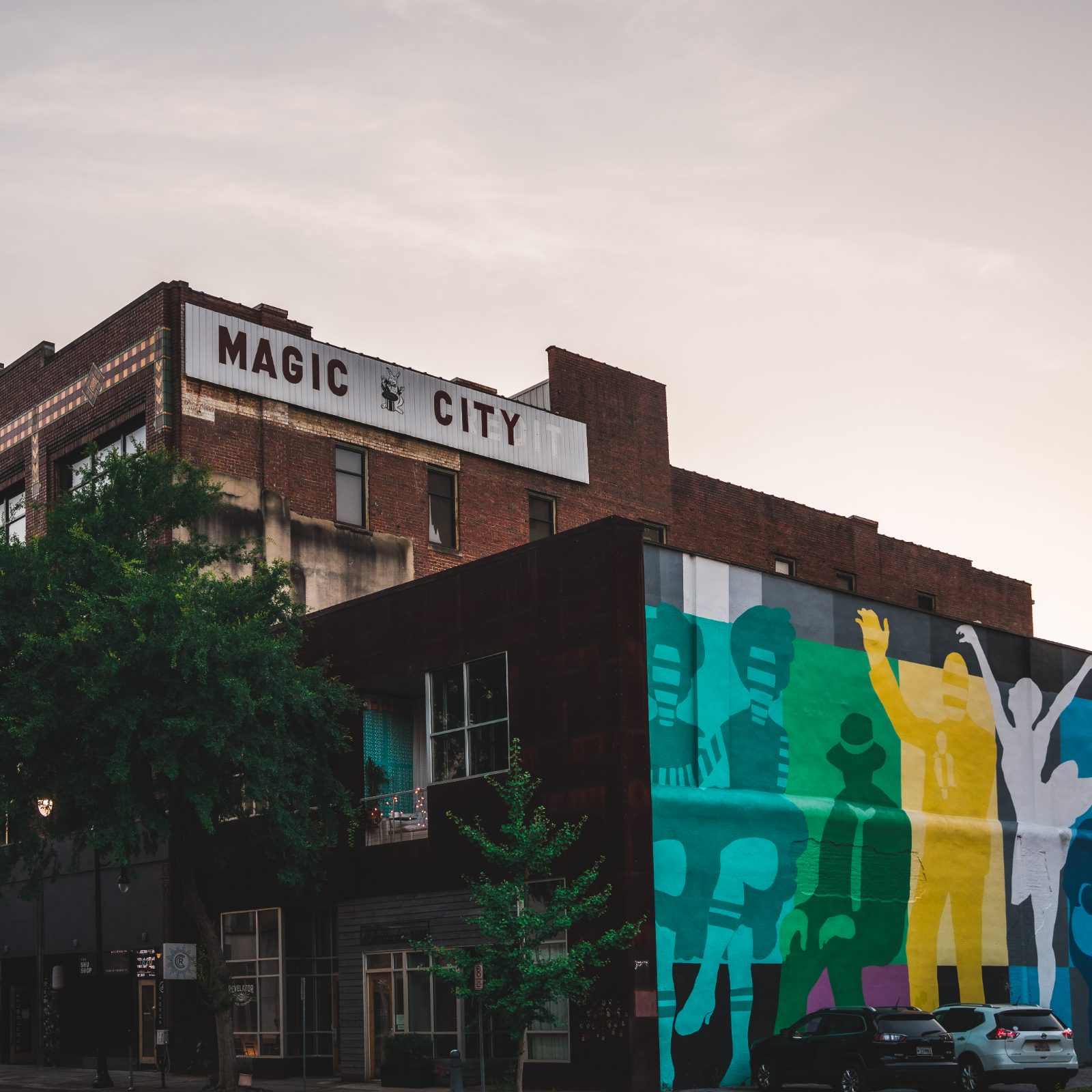Downtown Birmingham on 3rd Avenue North