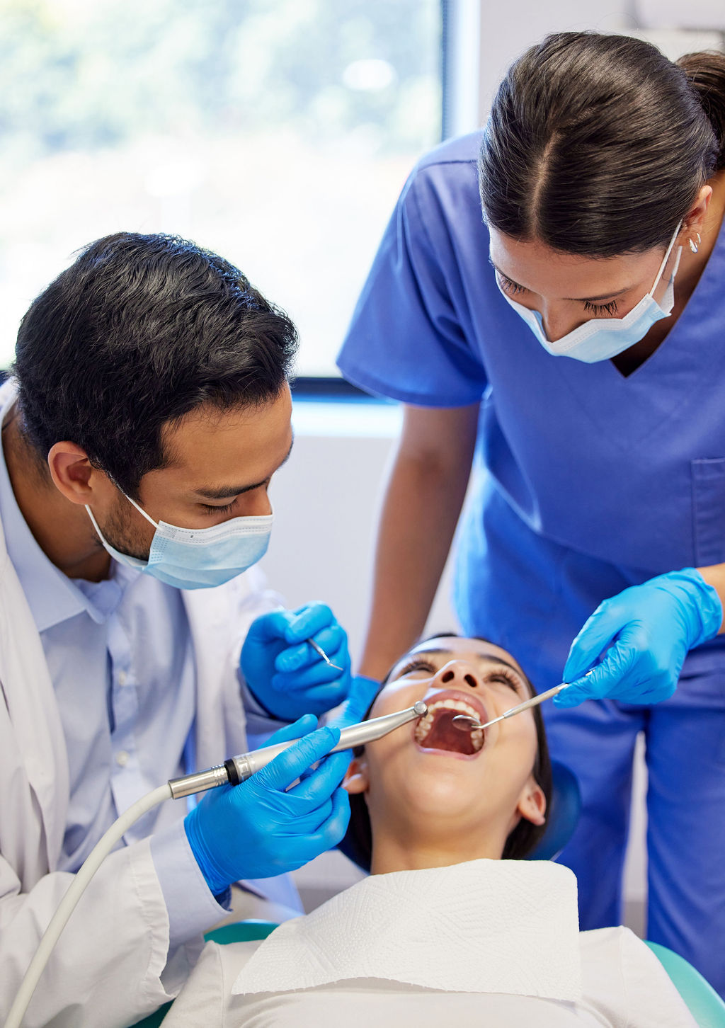 Inside a dental practice