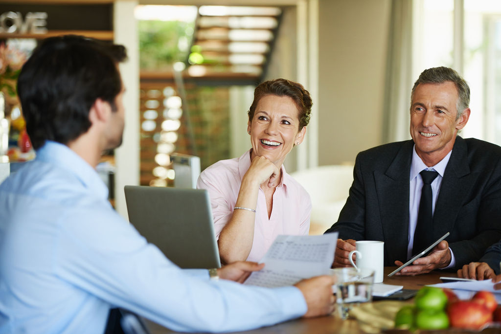 Business owners in a working meeting
